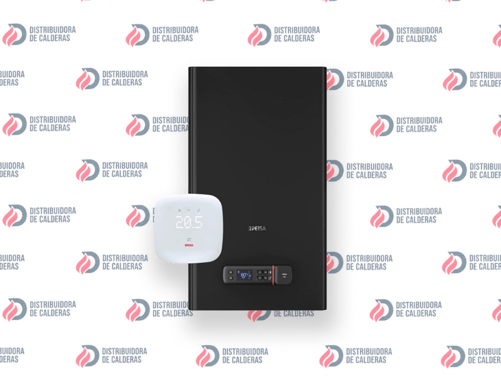 CALDERA PEISA PRIMA TEC SMART 32 F Dual Color Negro + Kit ventilación incluido